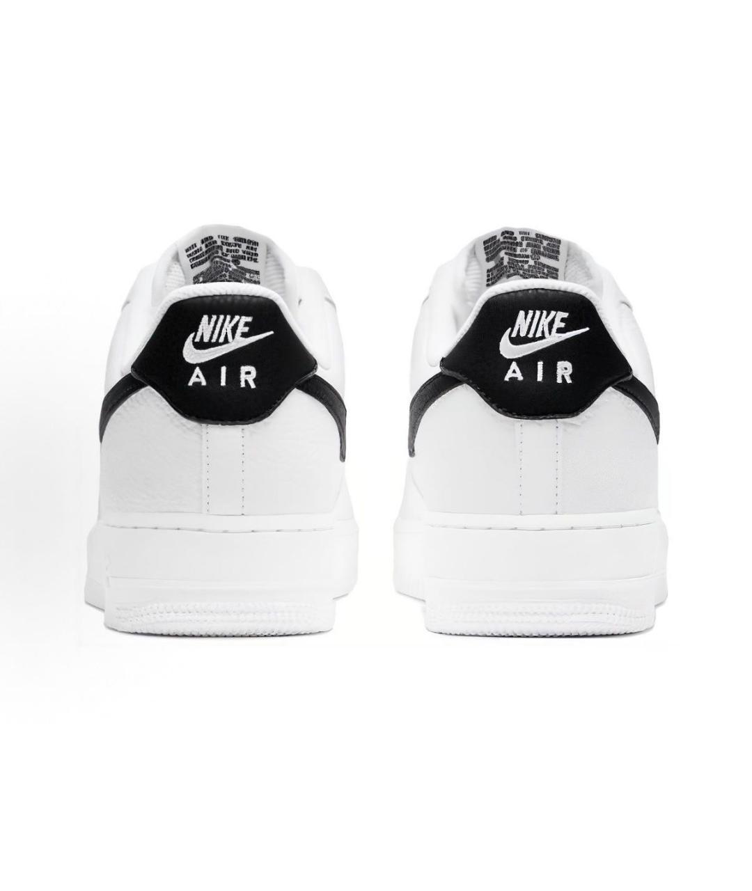 NIKE Белые кожаные низкие кроссовки / кеды, фото 3