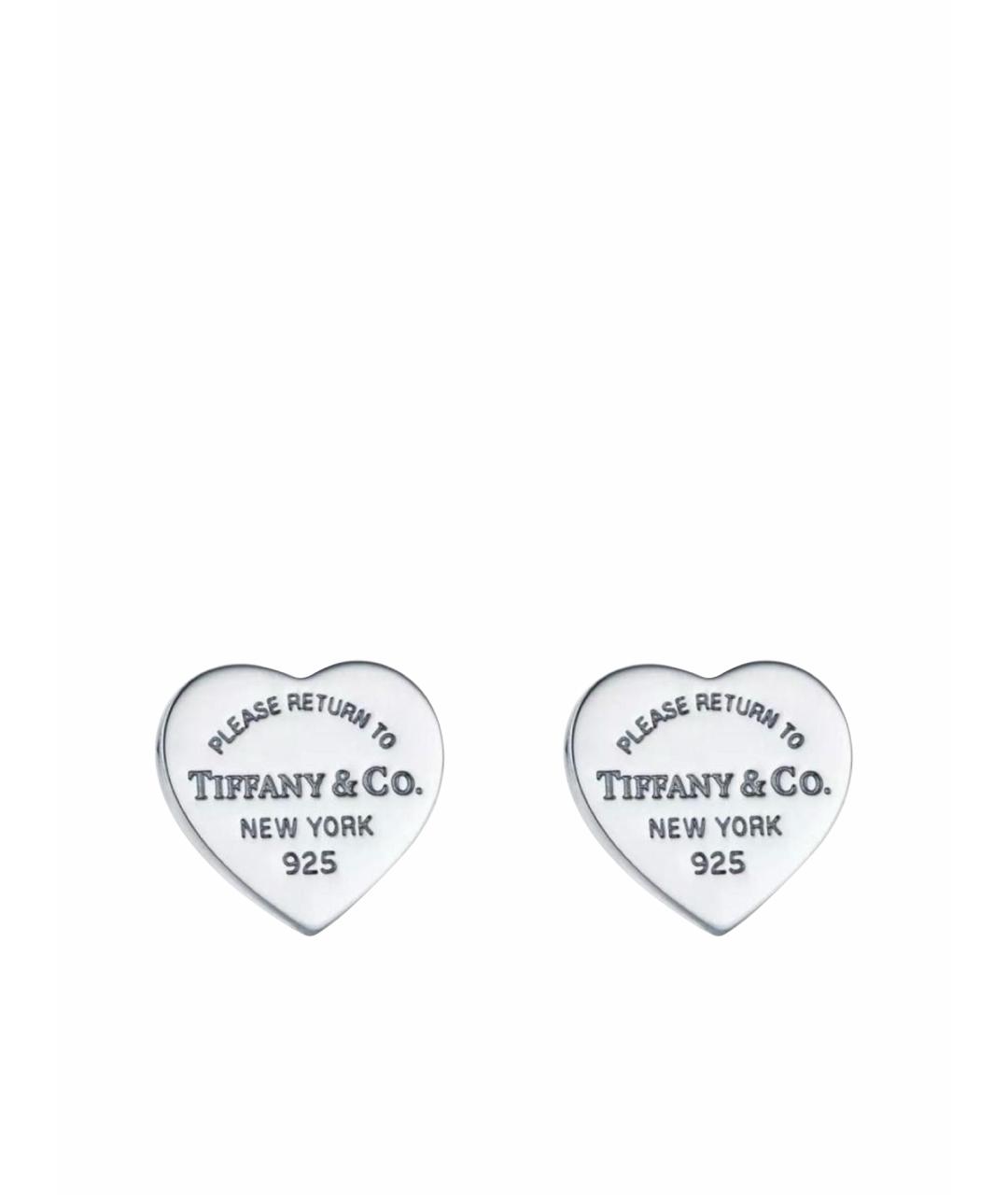 TIFFANY&CO Серебряные серебряные серьги, фото 1