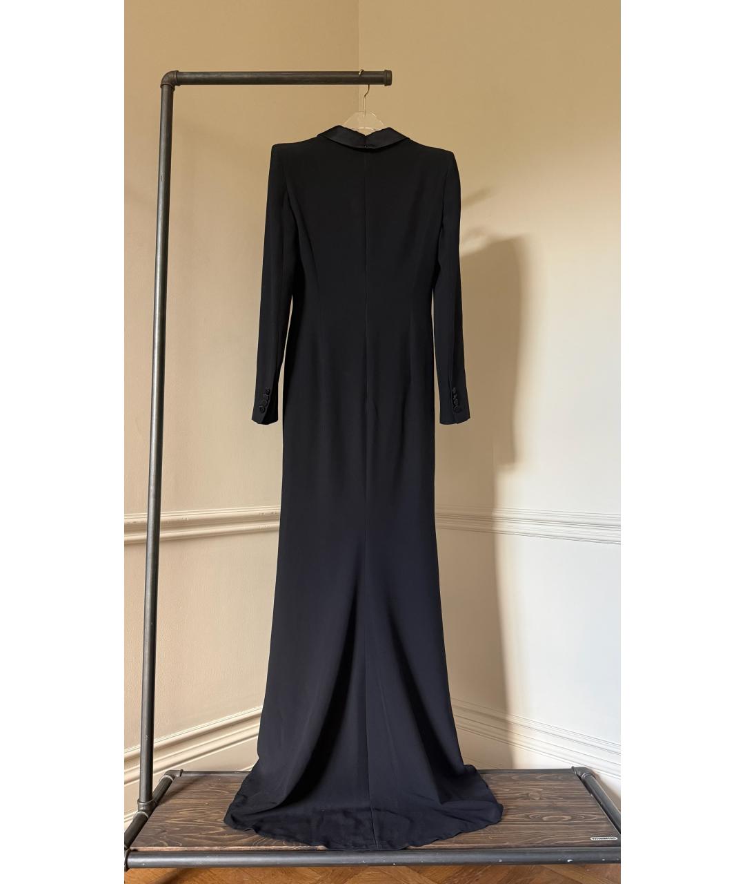 ALEXANDER MCQUEEN Черное вечернее платье, фото 2