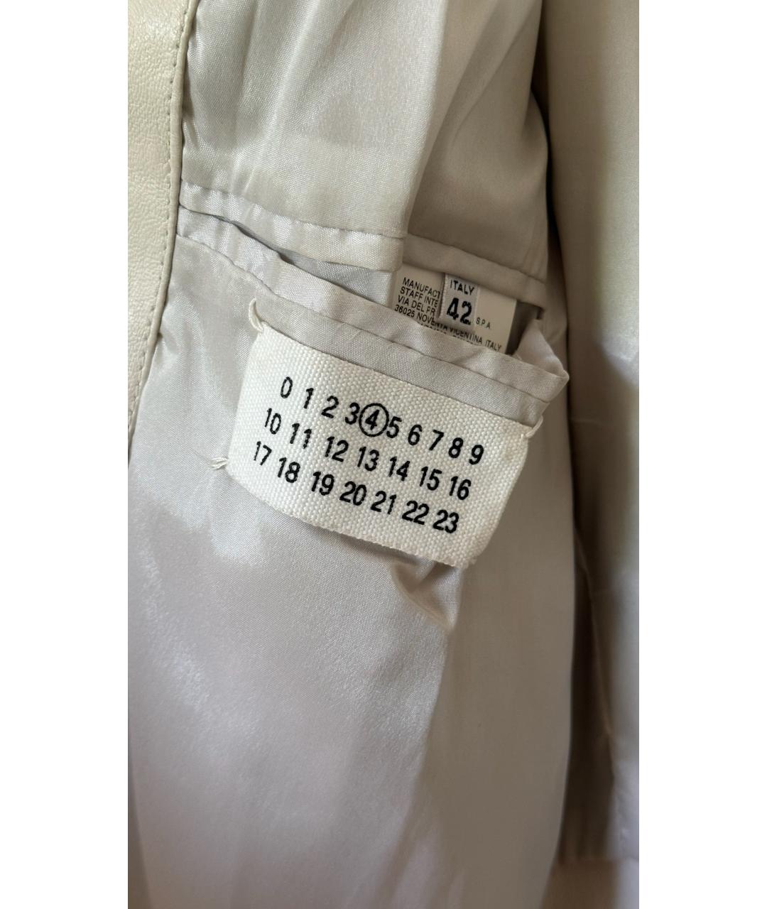 MAISON MARGIELA Бежевая куртка, фото 6