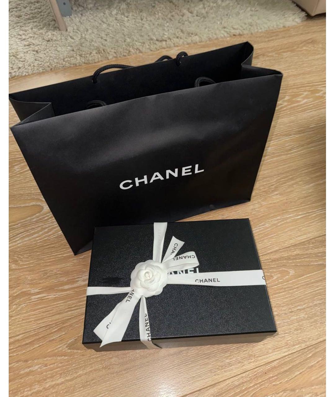 CHANEL Бежевые кожаные мюли, фото 5