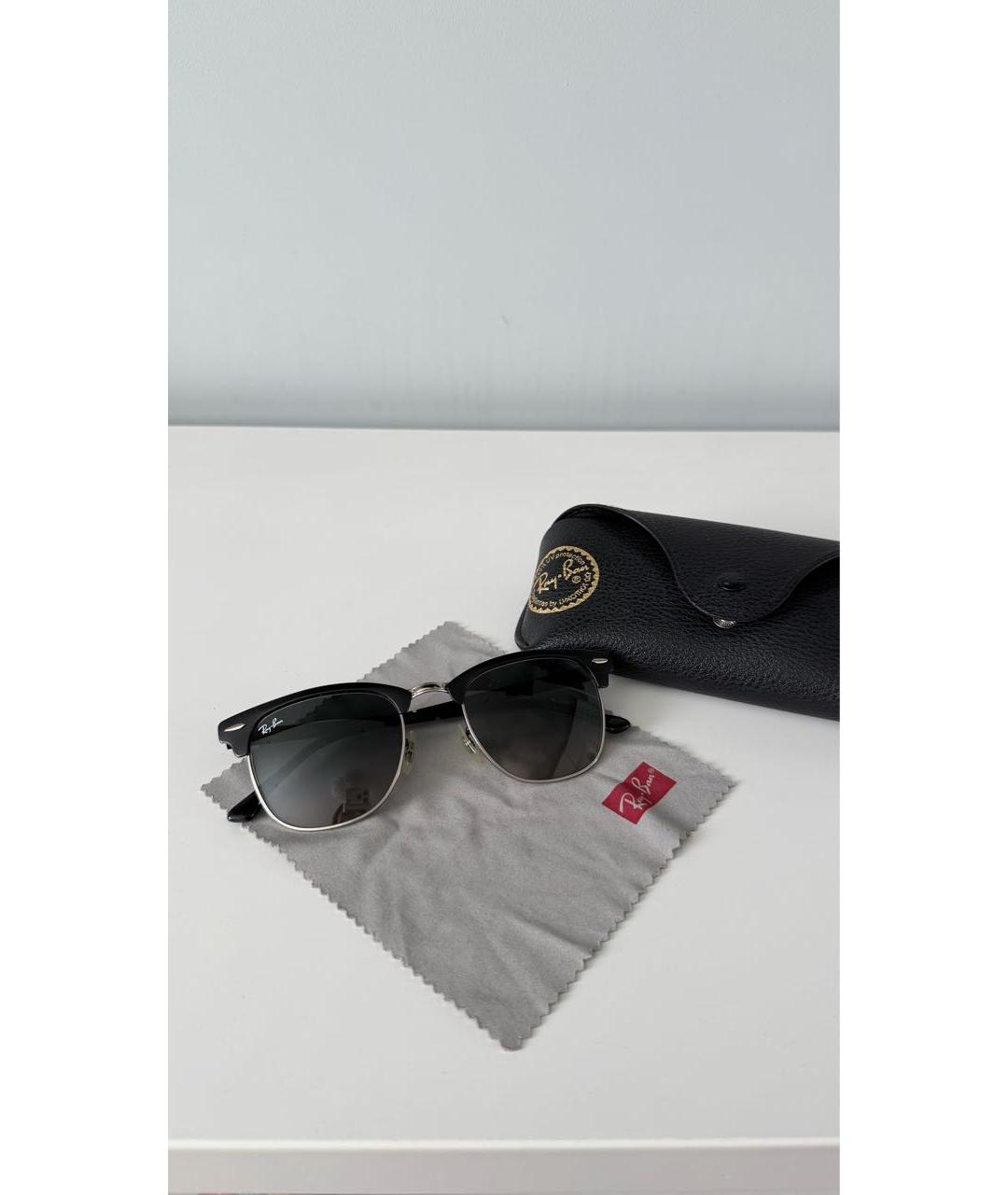 RAY BAN Серые солнцезащитные очки, фото 4