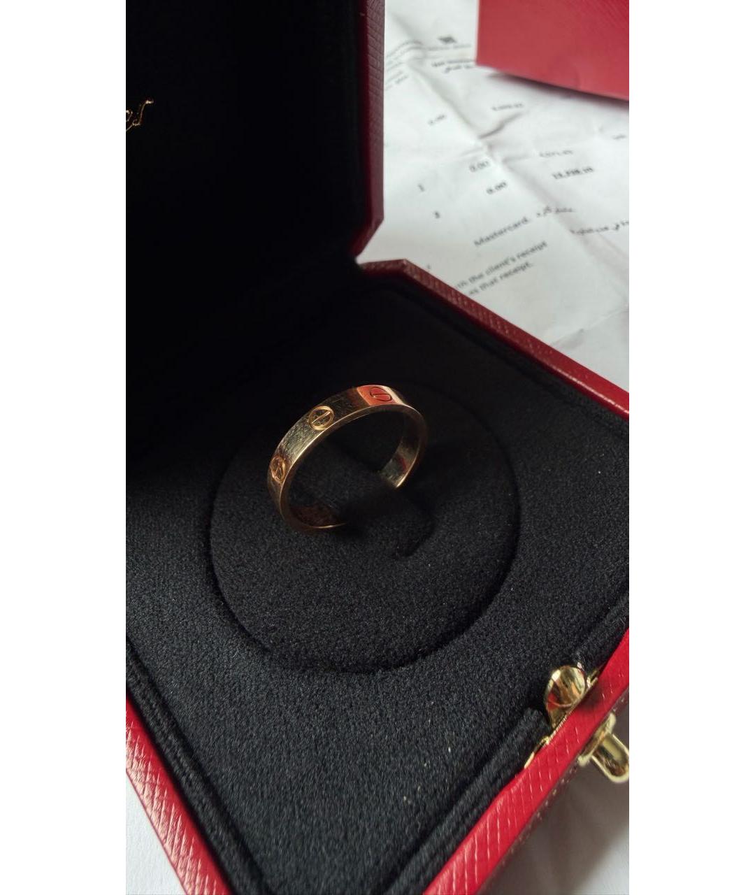 CARTIER Золотое кольцо из розового золота, фото 4