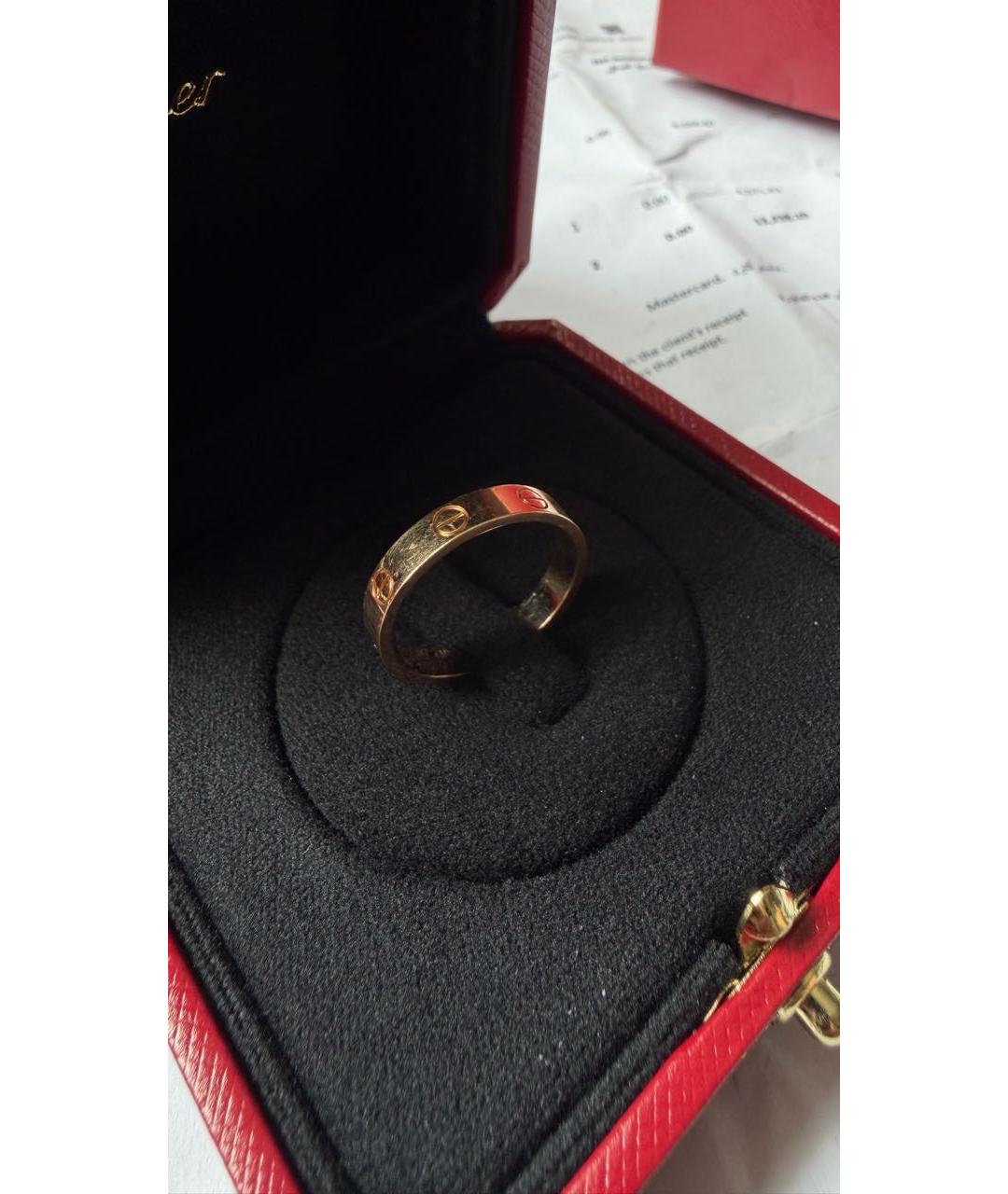 CARTIER Золотое кольцо из розового золота, фото 3