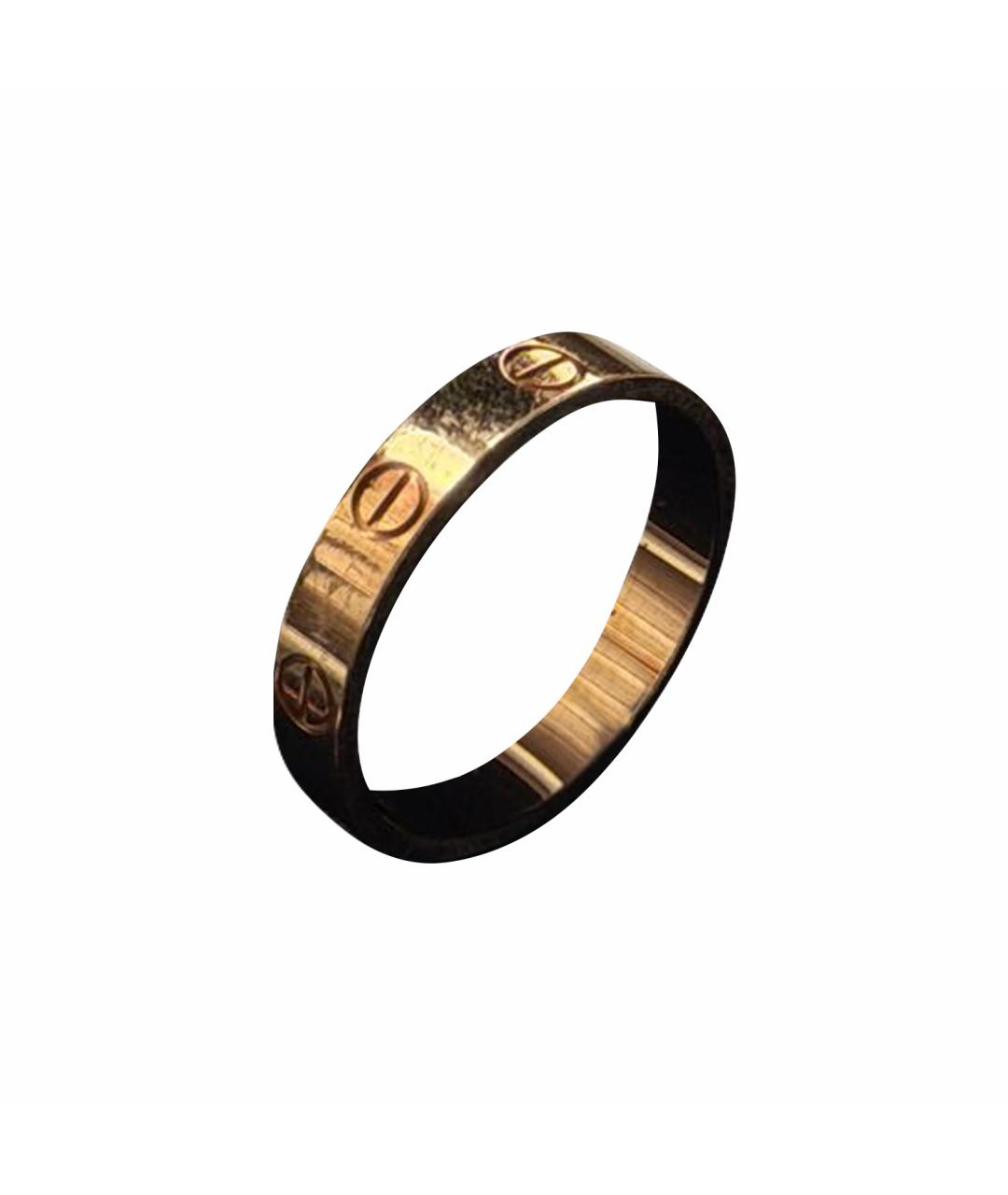 CARTIER Золотое кольцо из розового золота, фото 1