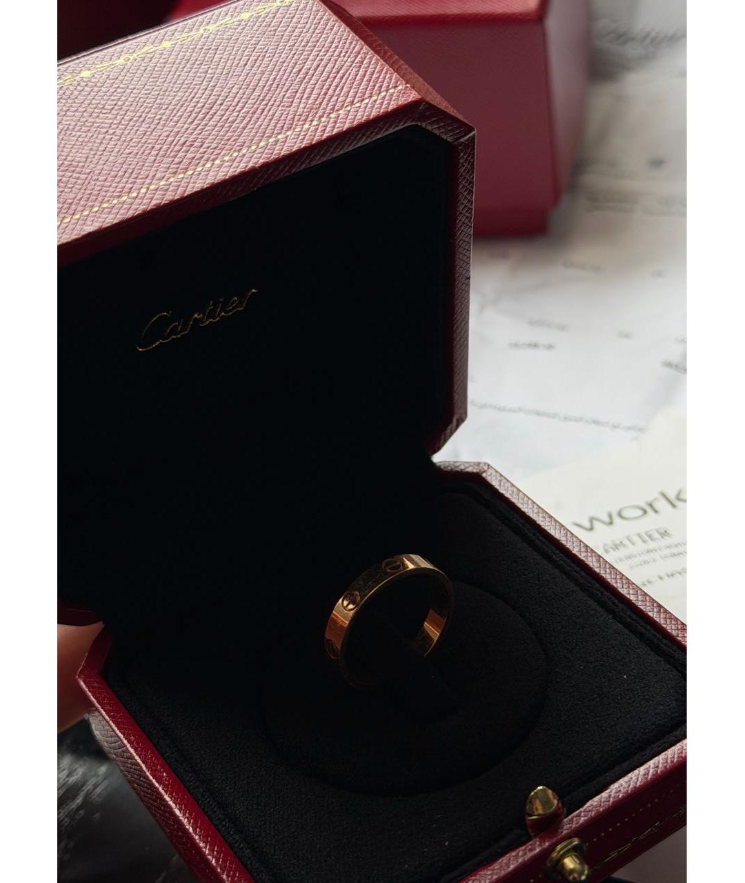 CARTIER Золотое кольцо из розового золота, фото 7