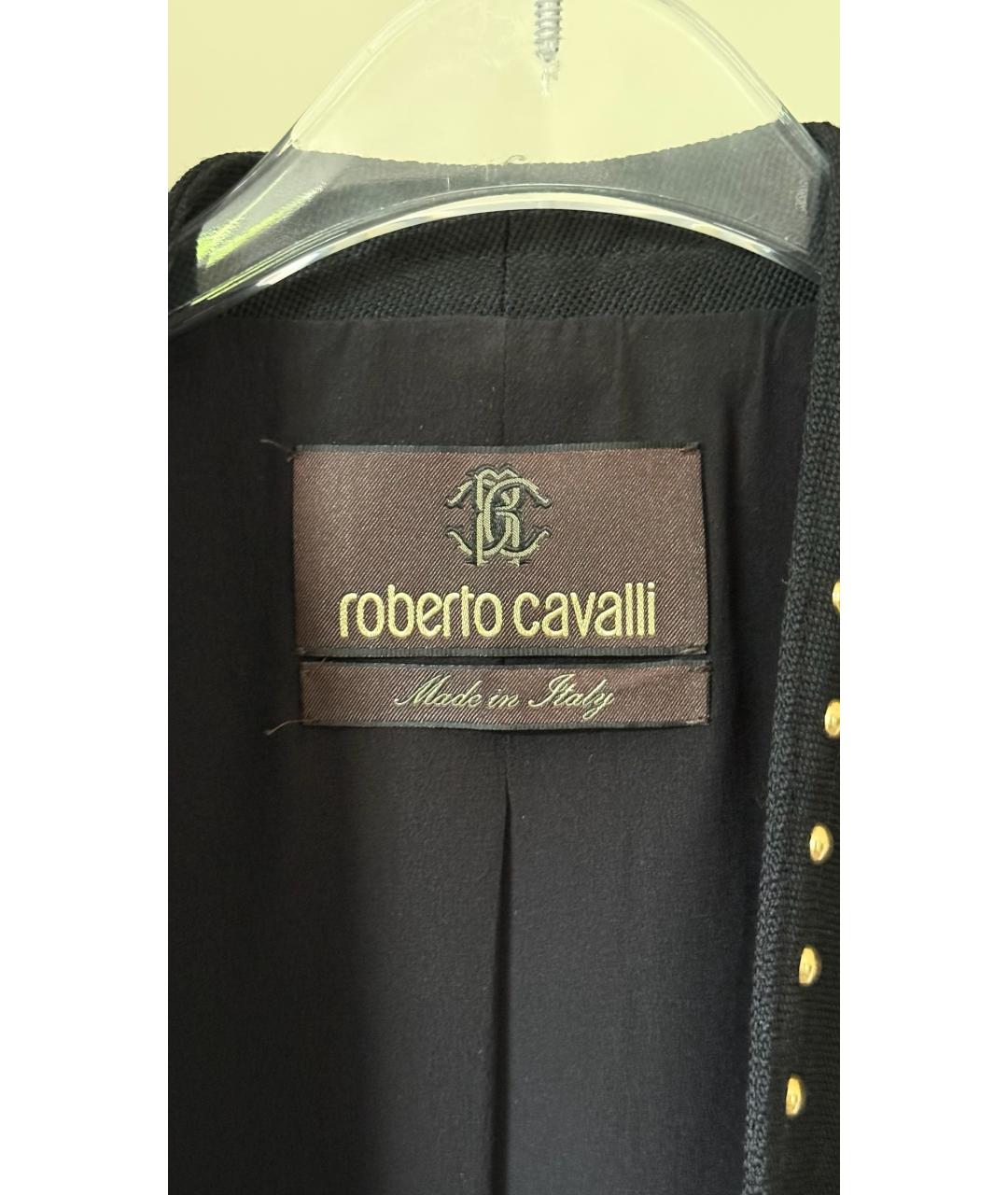 ROBERTO CAVALLI Черный жакет/пиджак, фото 7