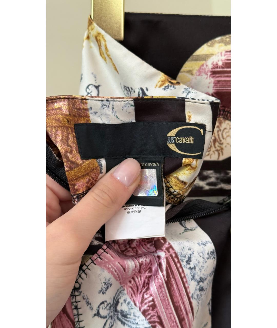 JUST CAVALLI Мульти юбка миди, фото 6