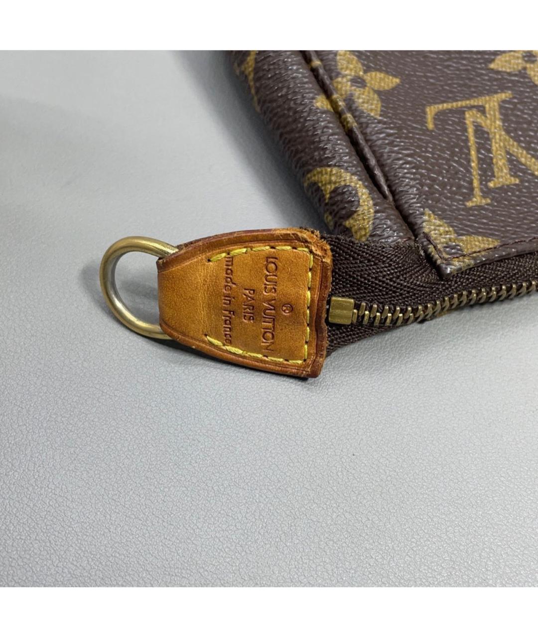 LOUIS VUITTON Коричневая сумка с короткими ручками, фото 6