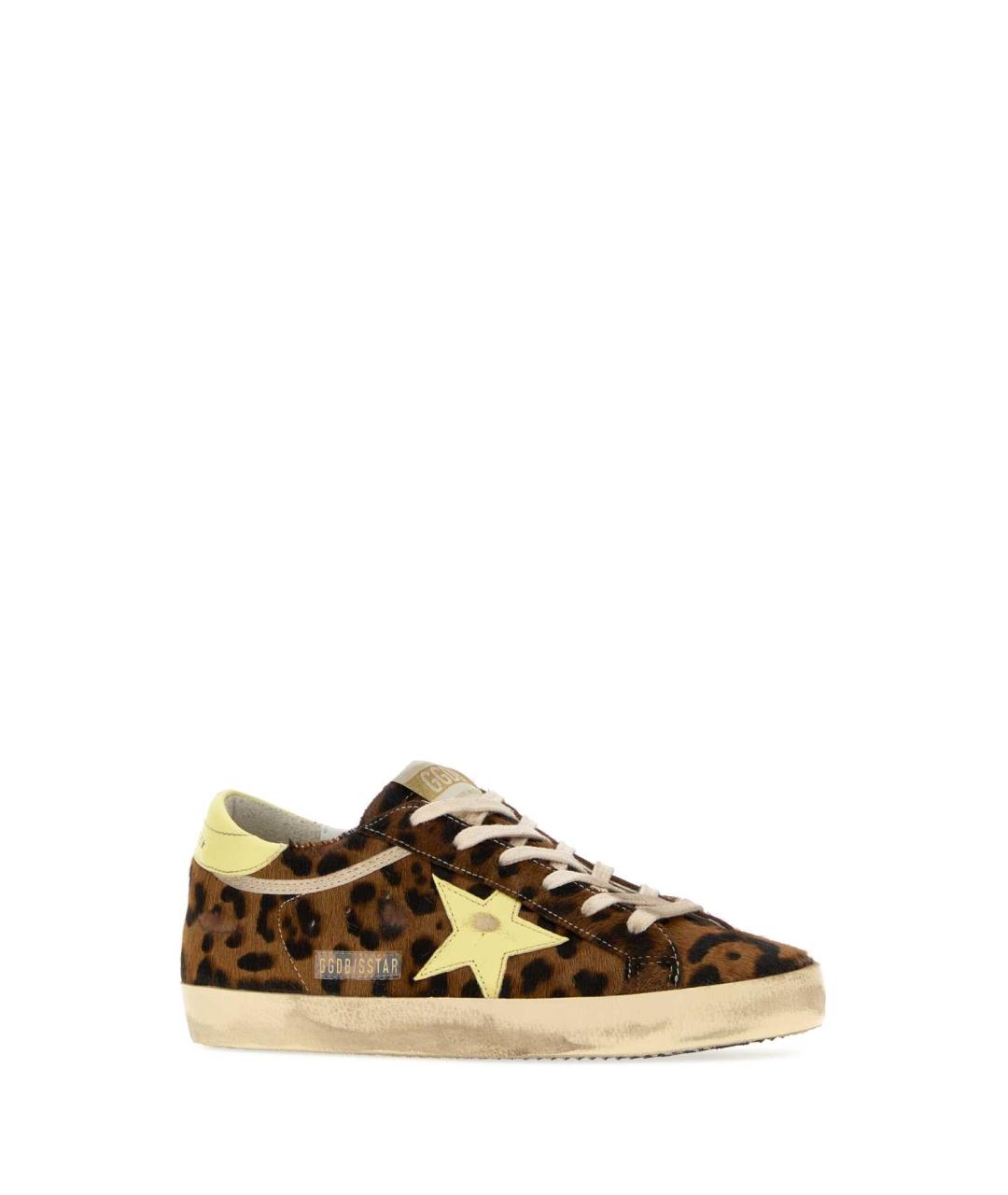 GOLDEN GOOSE Мульти кожаные кеды, фото 2