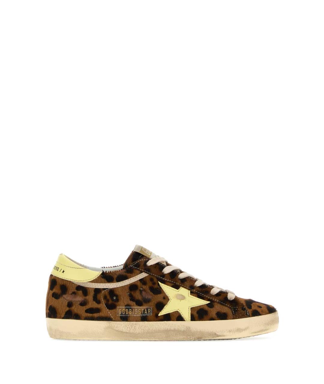 GOLDEN GOOSE Мульти кожаные кеды, фото 1