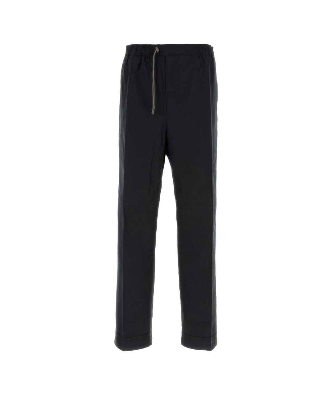 MAISON MARGIELA Синие хлопковые повседневные брюки, фото 1