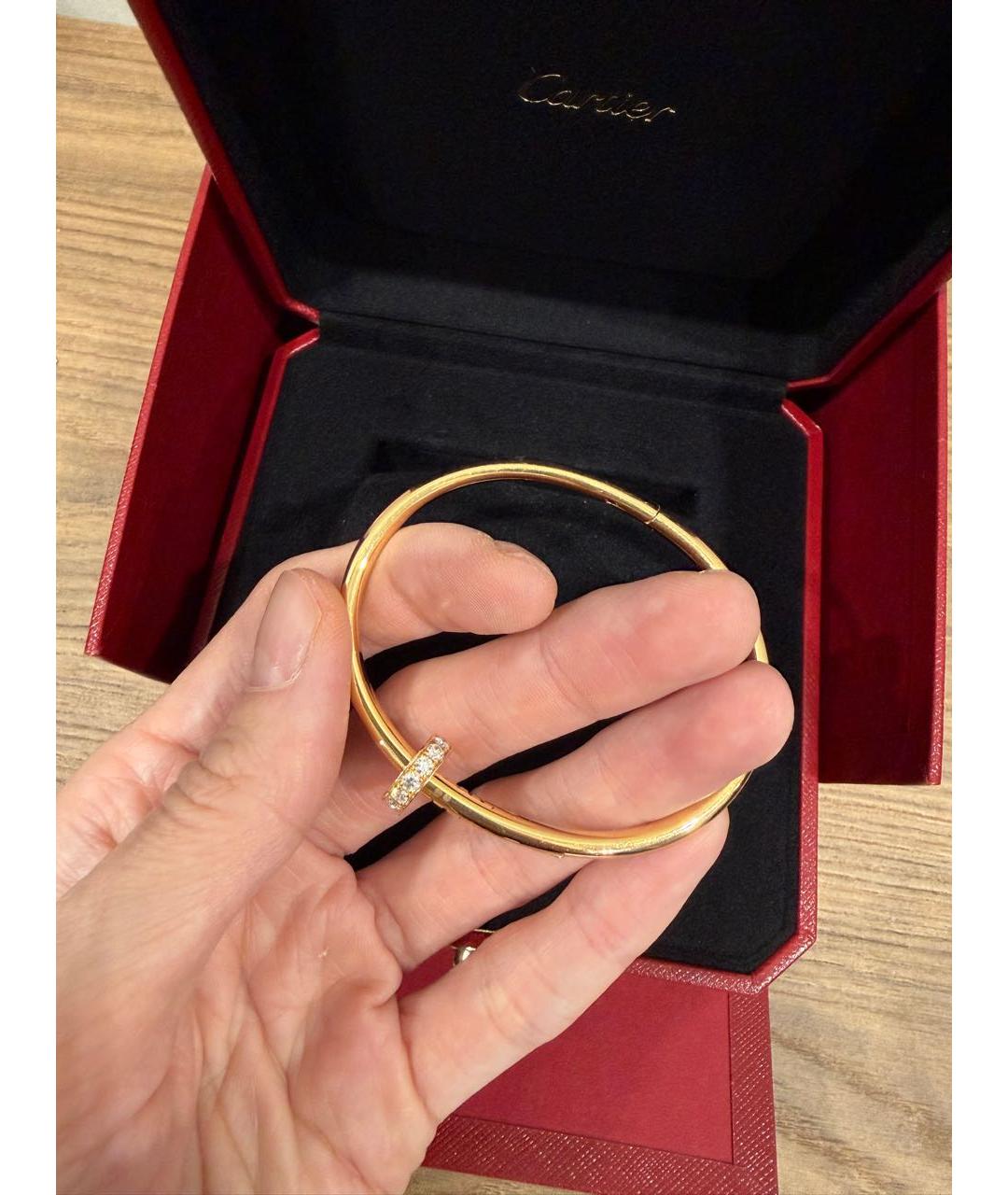 CARTIER Золотой браслет из розового золота, фото 4