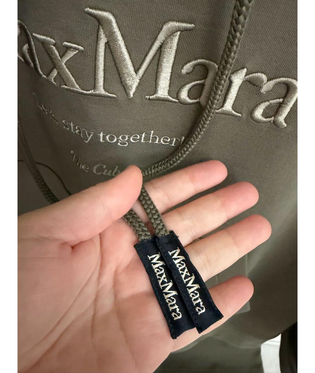 'S MAX MARA Хаки хлопковый спортивные костюмы, фото 7