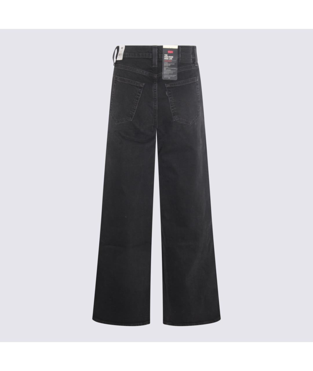 LEVI'S Черные прямые джинсы, фото 2