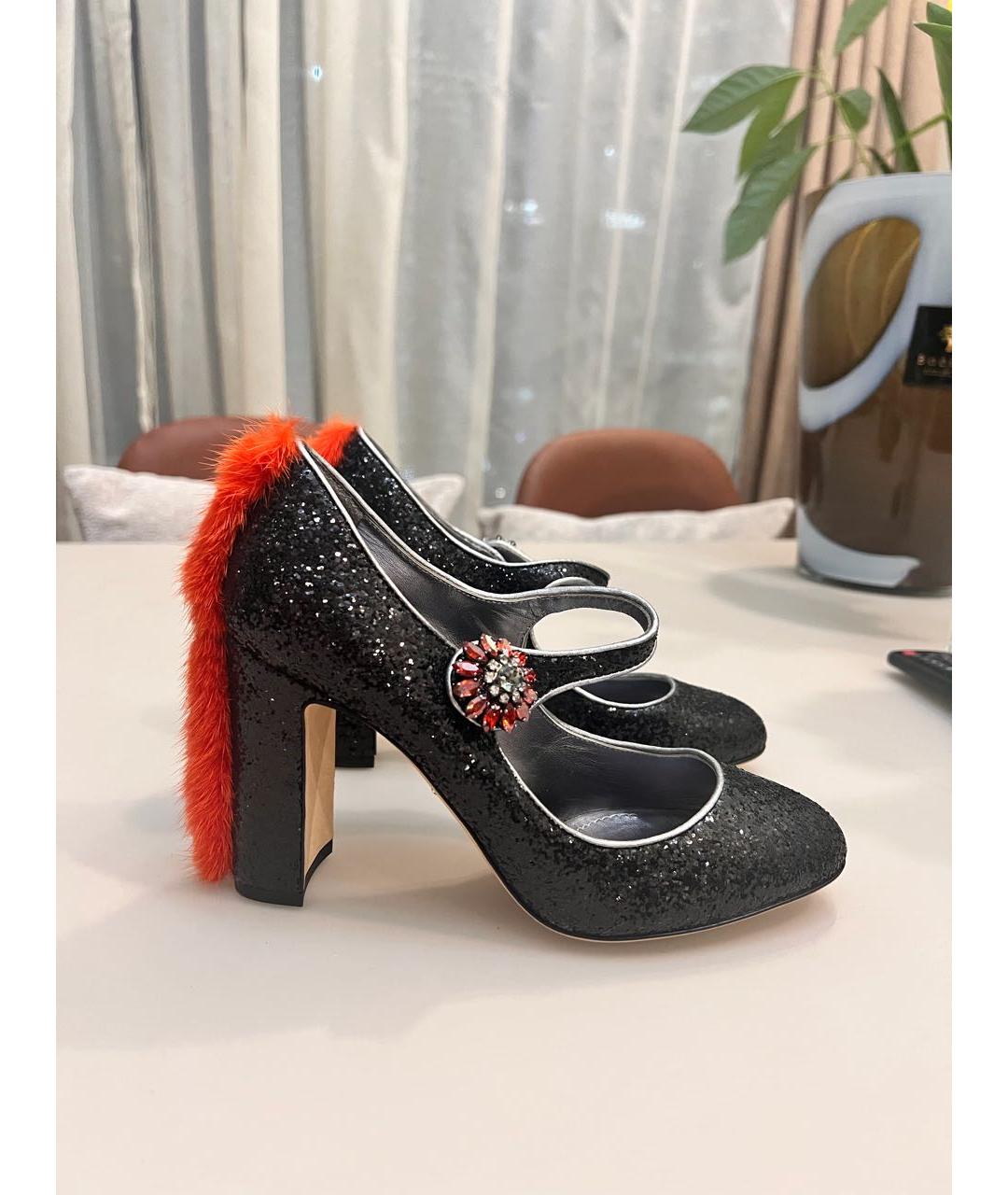 DOLCE&GABBANA Черные туфли, фото 7