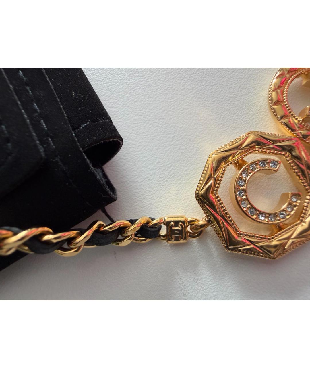 CHANEL Золотой чокер, фото 7