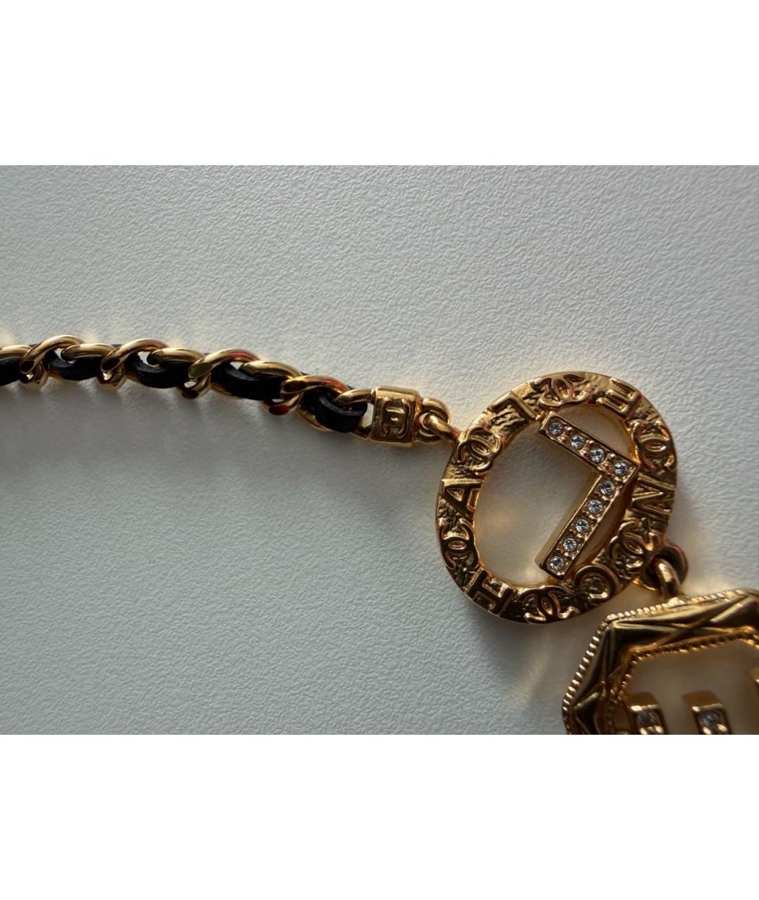 CHANEL Золотой чокер, фото 6
