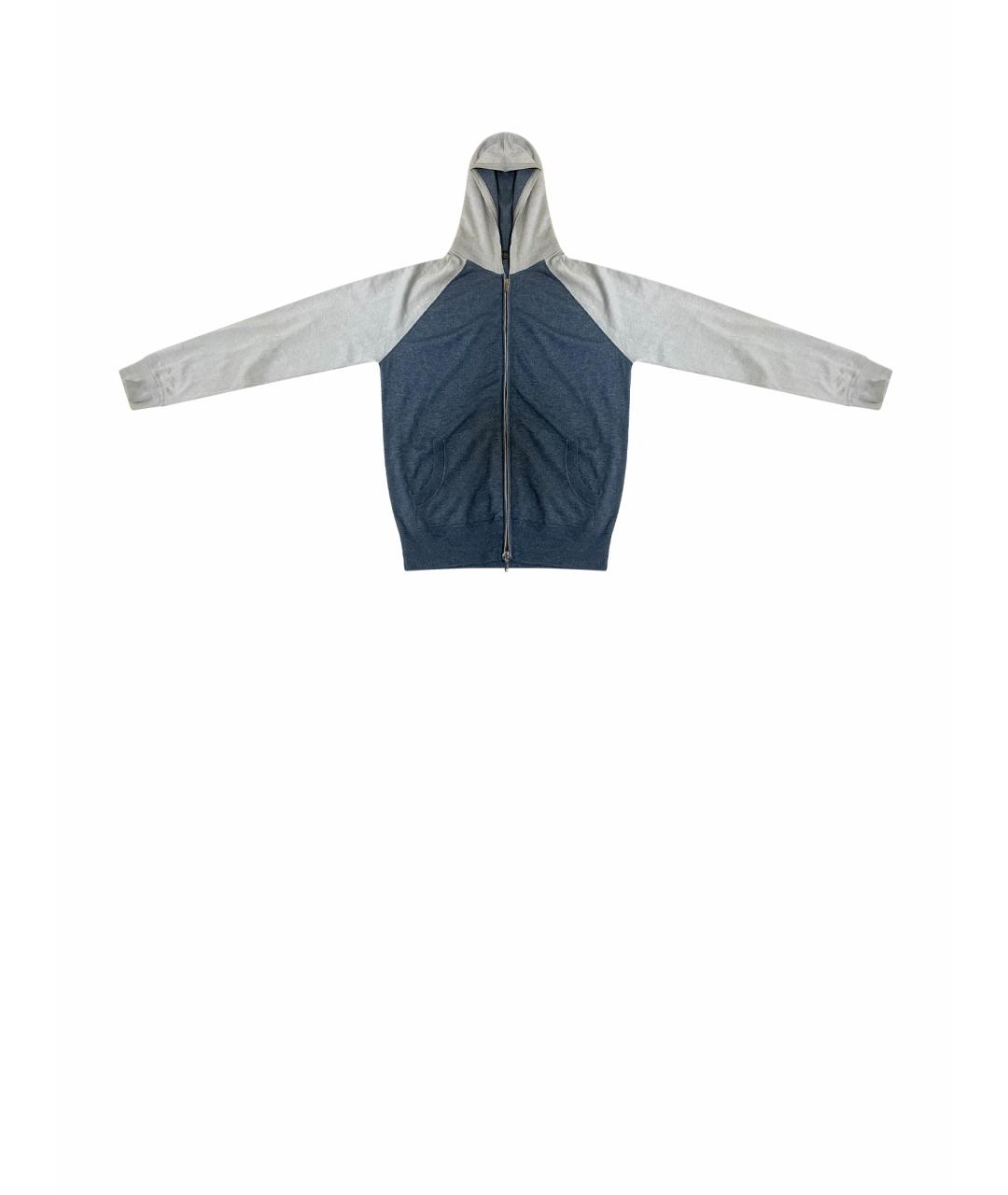 LORO PIANA Синий кашемировый спортивный костюм, фото 1