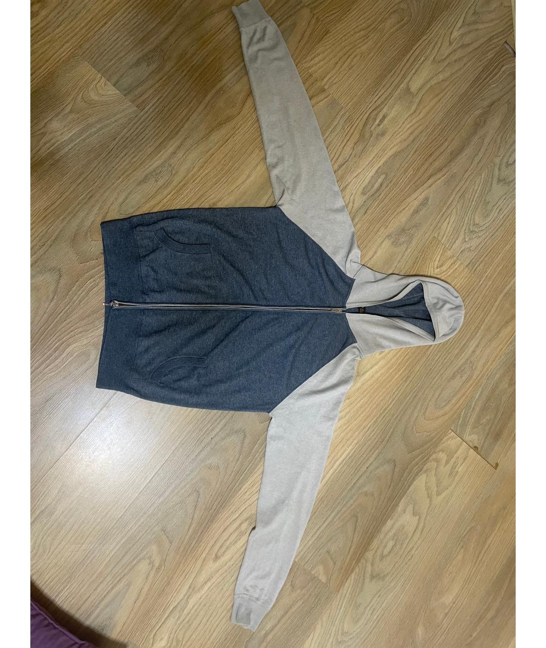 LORO PIANA Синий кашемировый спортивный костюм, фото 6