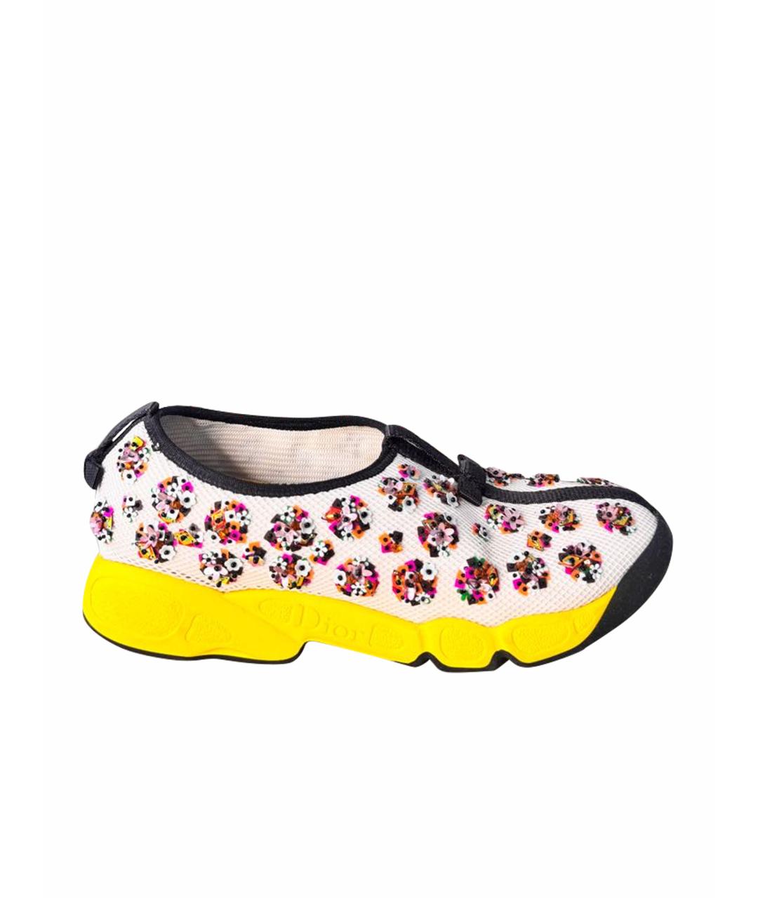 CHRISTIAN DIOR Белые кроссовки, фото 1