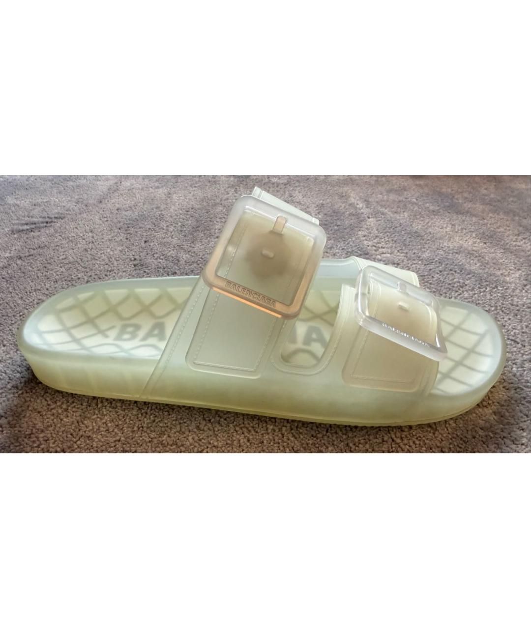 BALENCIAGA Резиновые сандалии, фото 9