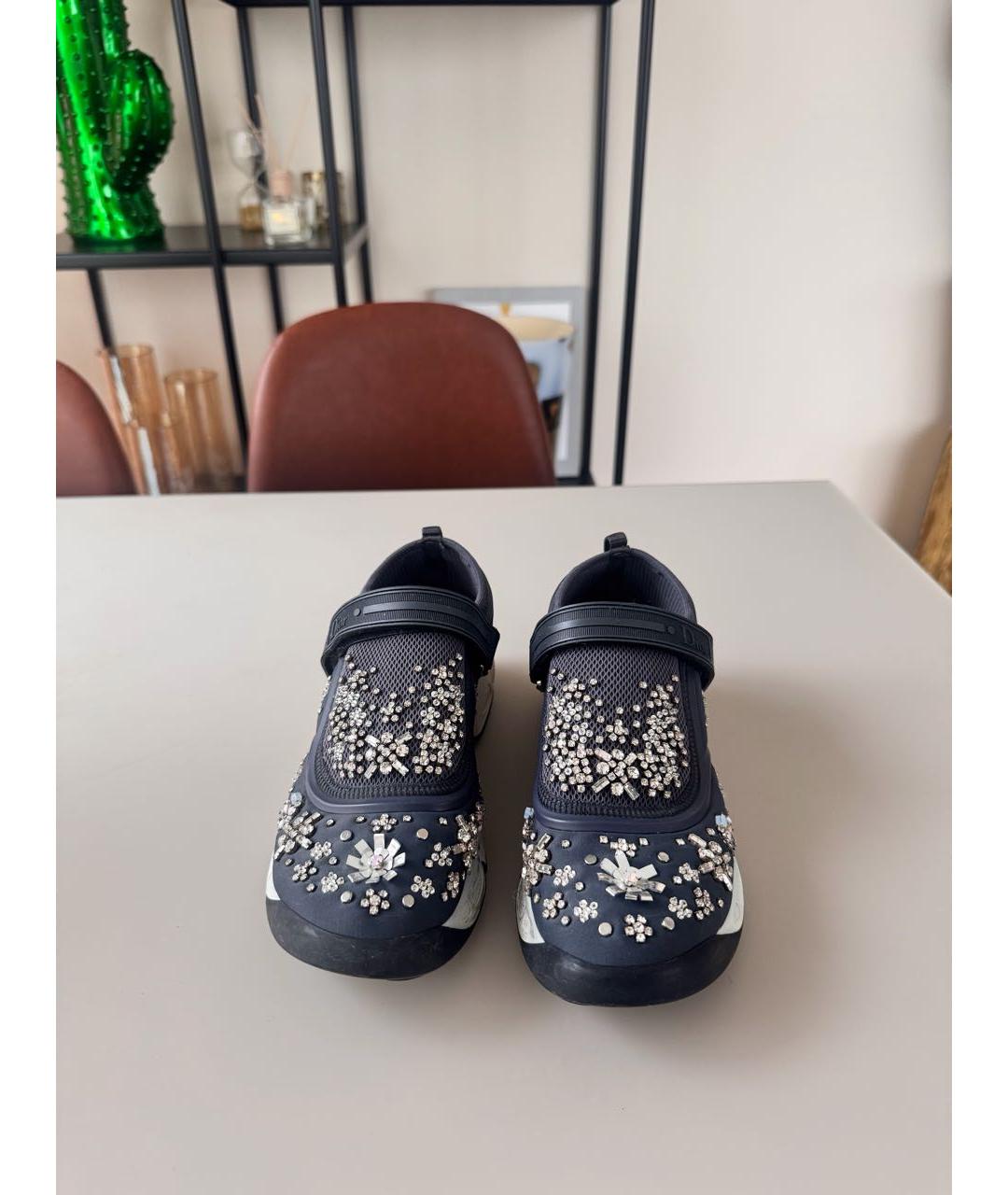 CHRISTIAN DIOR Синие кроссовки, фото 3