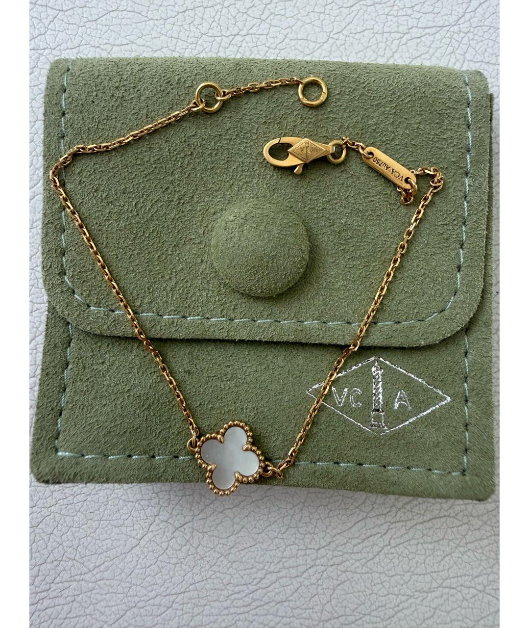 VAN CLEEF & ARPELS Золотой браслет из желтого золота, фото 6