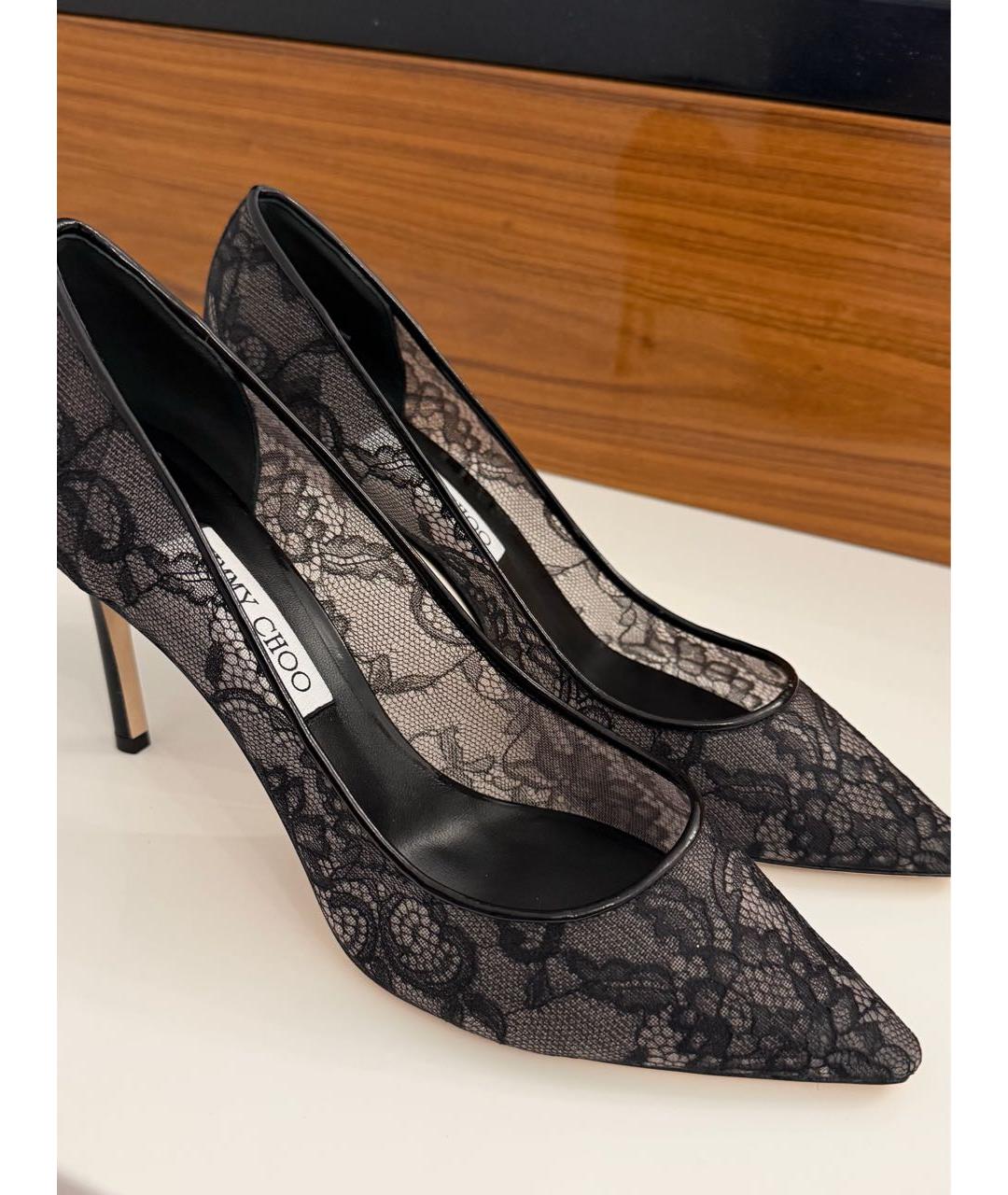 JIMMY CHOO Черные туфли, фото 4