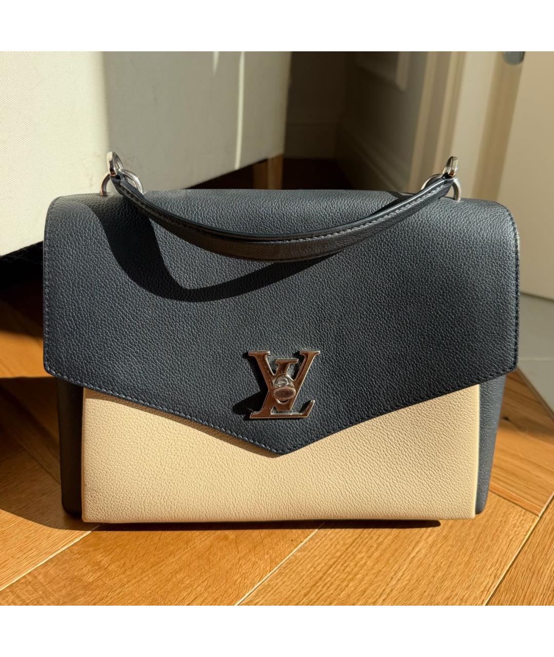 LOUIS VUITTON Кожаная сумка с короткими ручками, фото 5