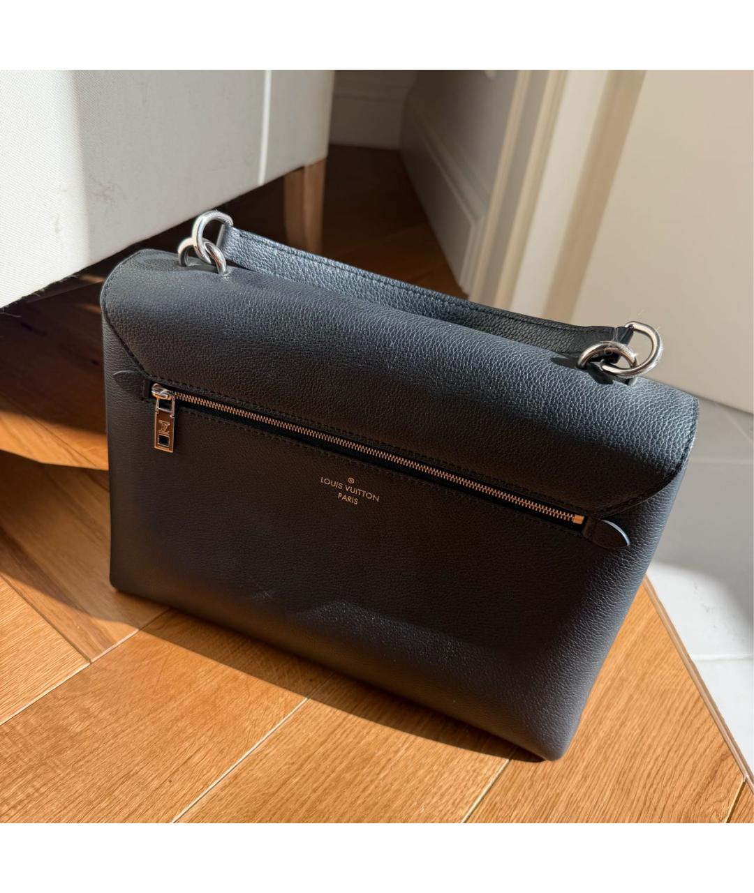 LOUIS VUITTON Кожаная сумка с короткими ручками, фото 3