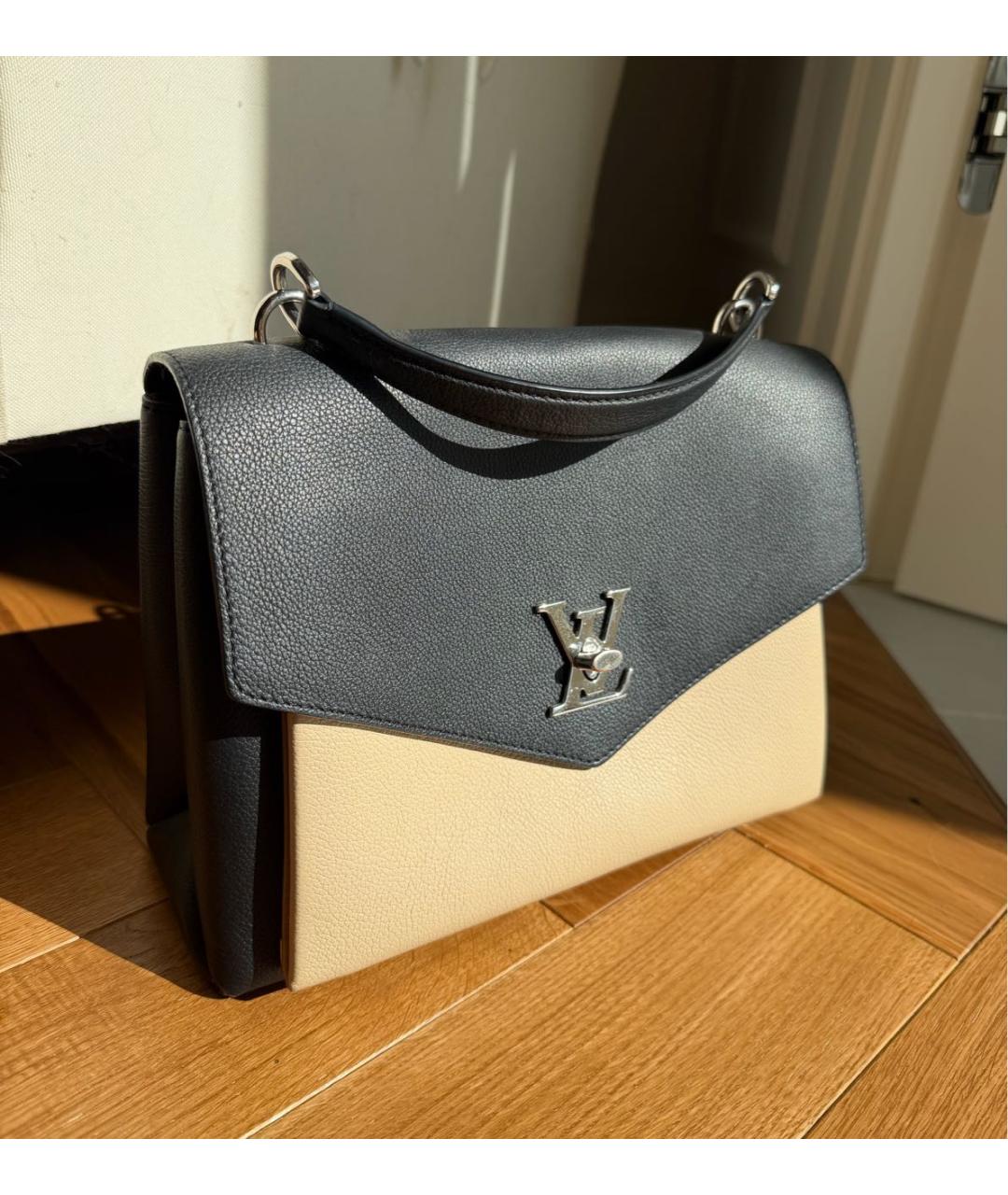 LOUIS VUITTON Кожаная сумка с короткими ручками, фото 2