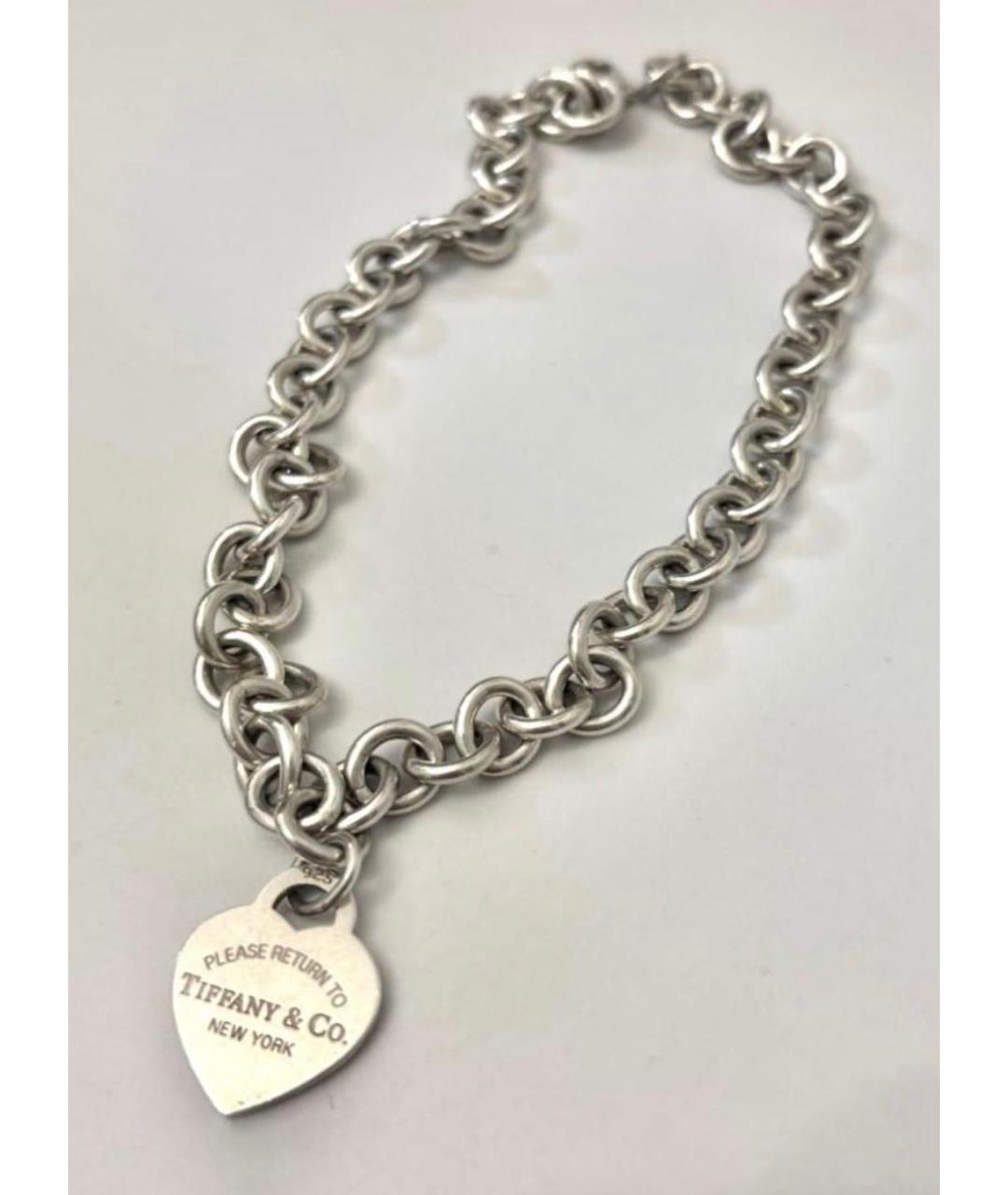 TIFFANY&CO Серебряное серебряное колье, фото 2
