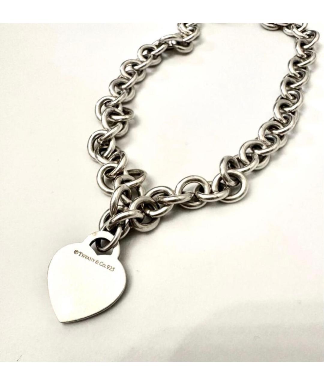 TIFFANY&CO Серебряное серебряное колье, фото 3
