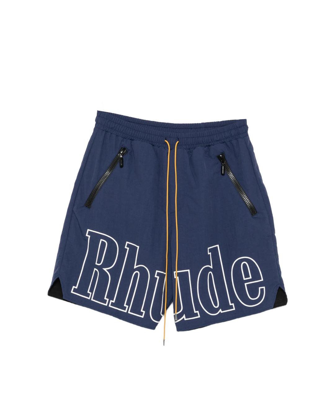 RHUDE Синие шорты, фото 1