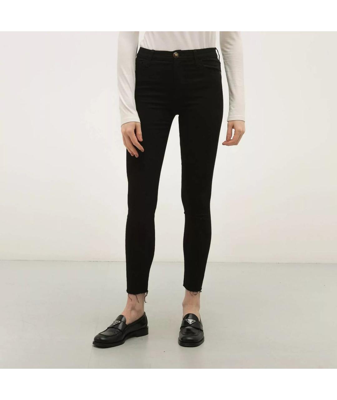 GUCCI Черные хлопко-эластановые джинсы слим, фото 4