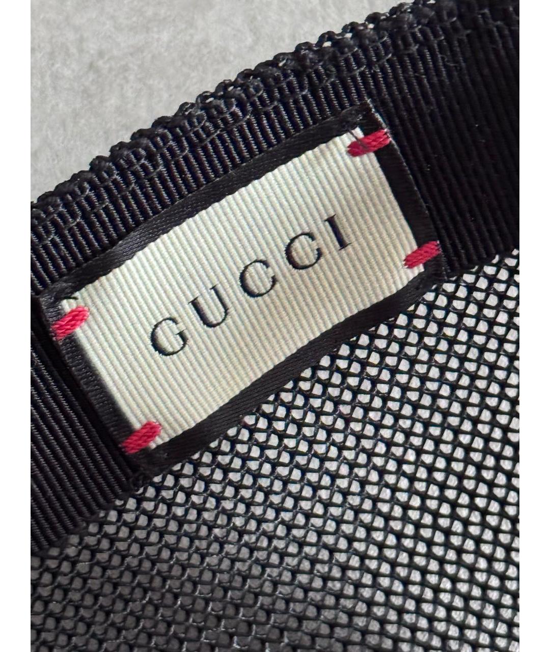 GUCCI Коричневая синтетическая кепка/бейсболка, фото 6