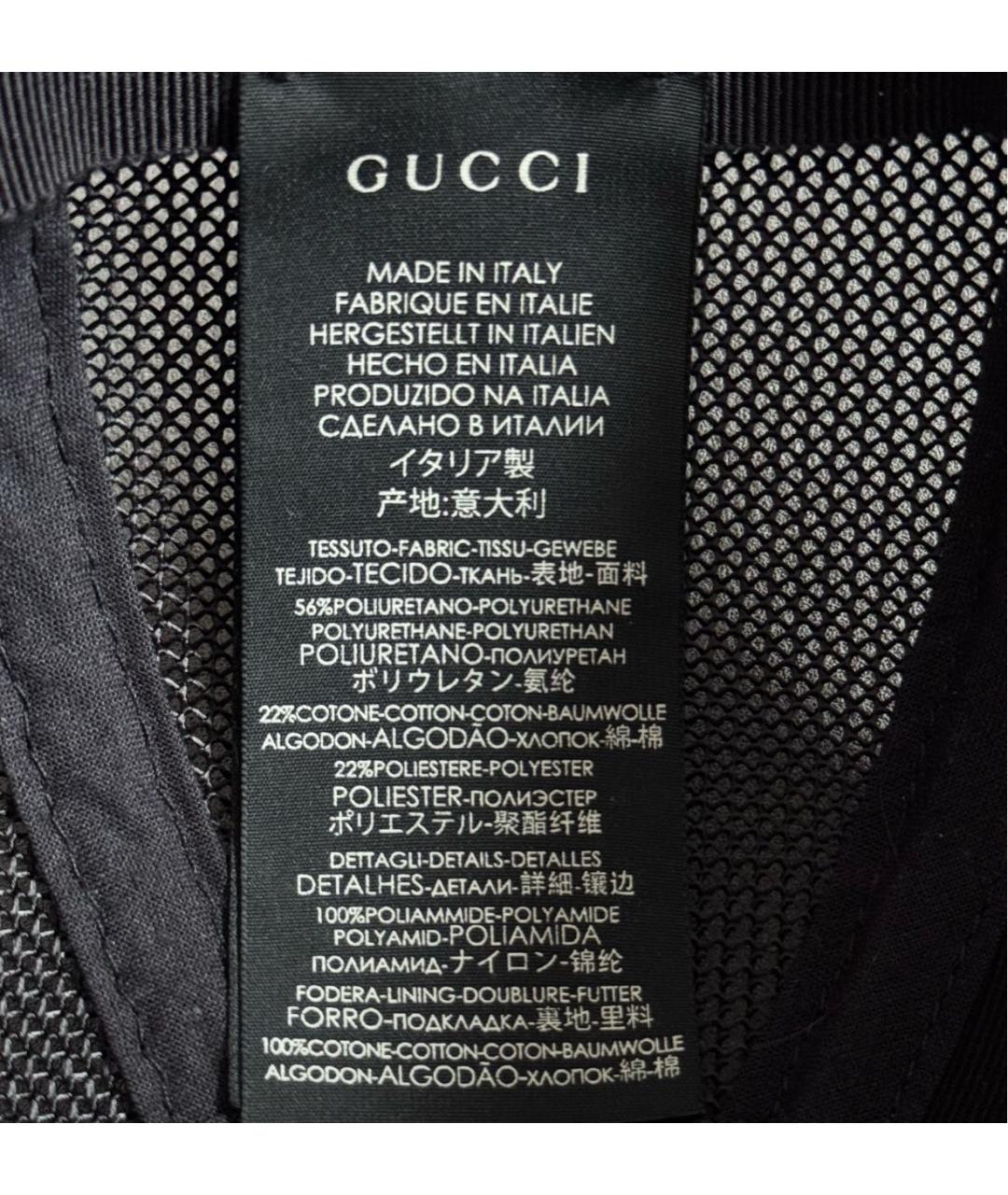 GUCCI Коричневая синтетическая кепка, фото 5