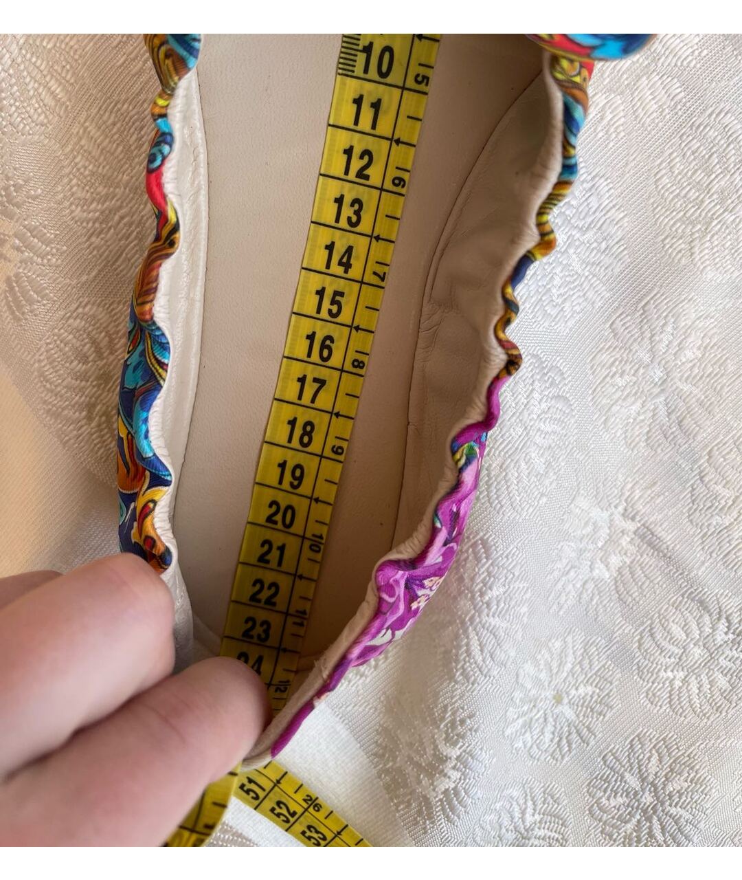 DOLCE&GABBANA Мульти текстильные балетки, фото 7