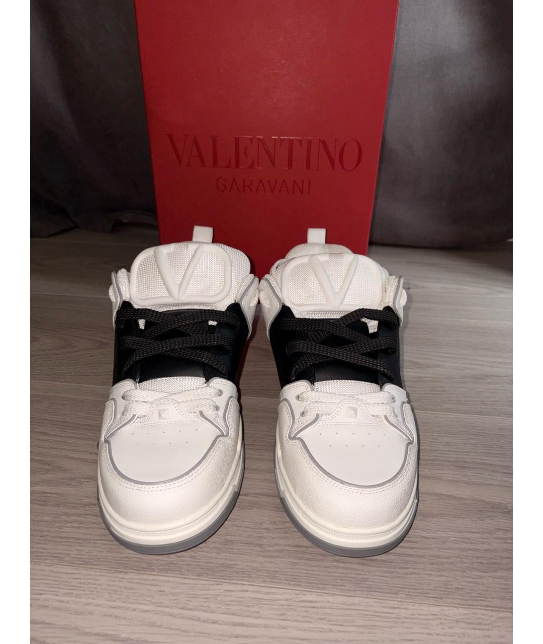 VALENTINO Белые низкие кроссовки / кеды, фото 3