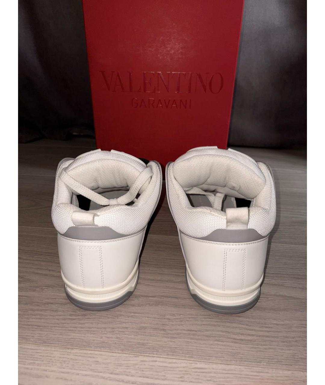 VALENTINO Белые низкие кроссовки / кеды, фото 4