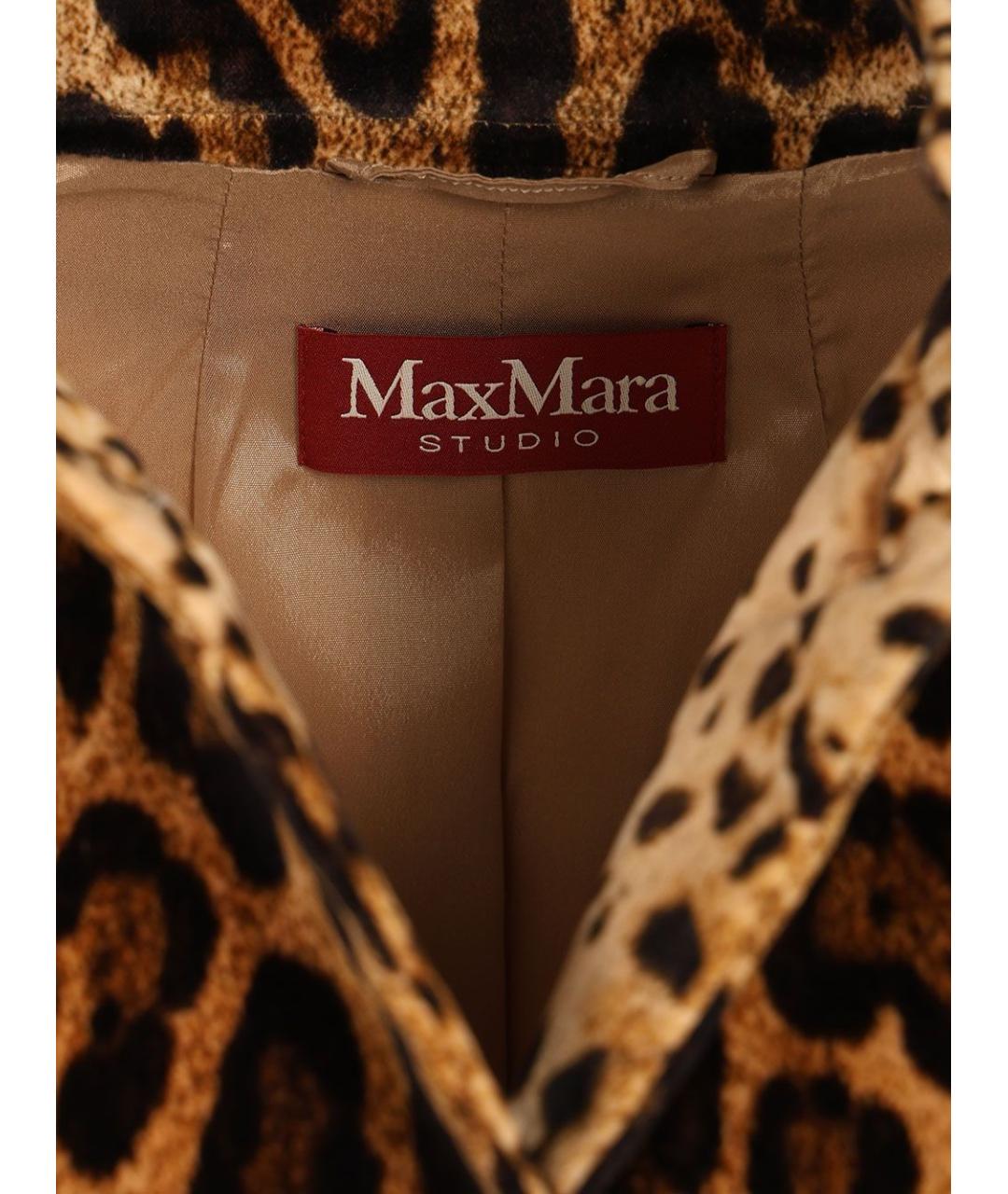 MAX MARA STUDIO Мульти хлопковая куртка, фото 3
