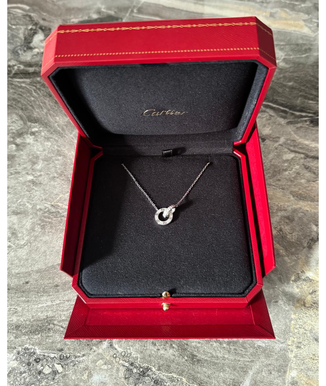 CARTIER Серебряная подвеска из белого золота, фото 6