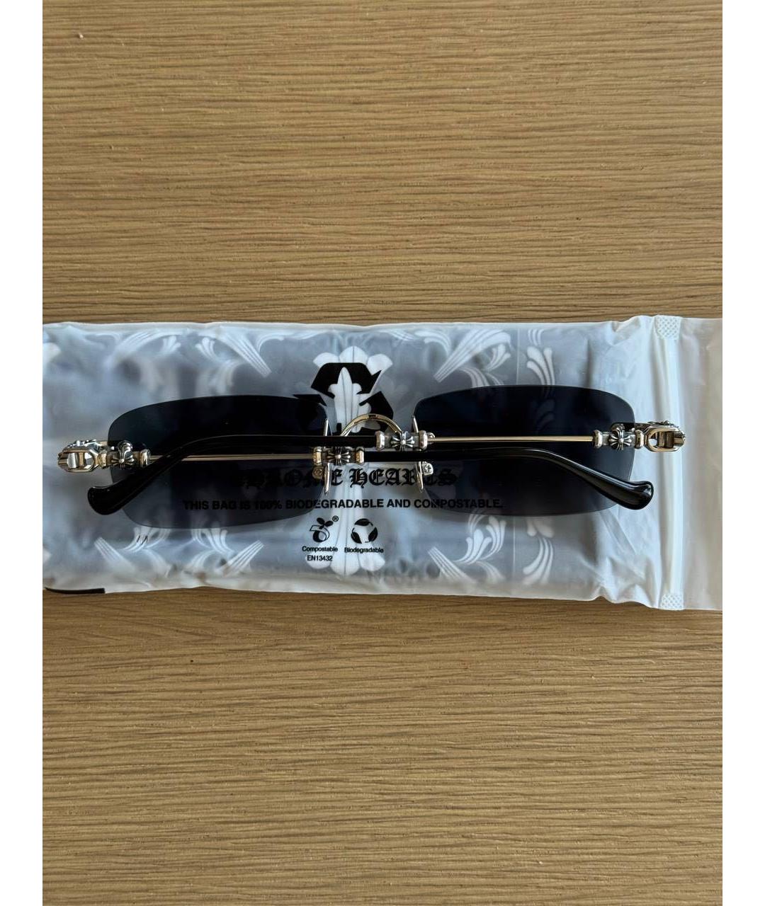 CHROME HEARTS Черные солнцезащитные очки, фото 5