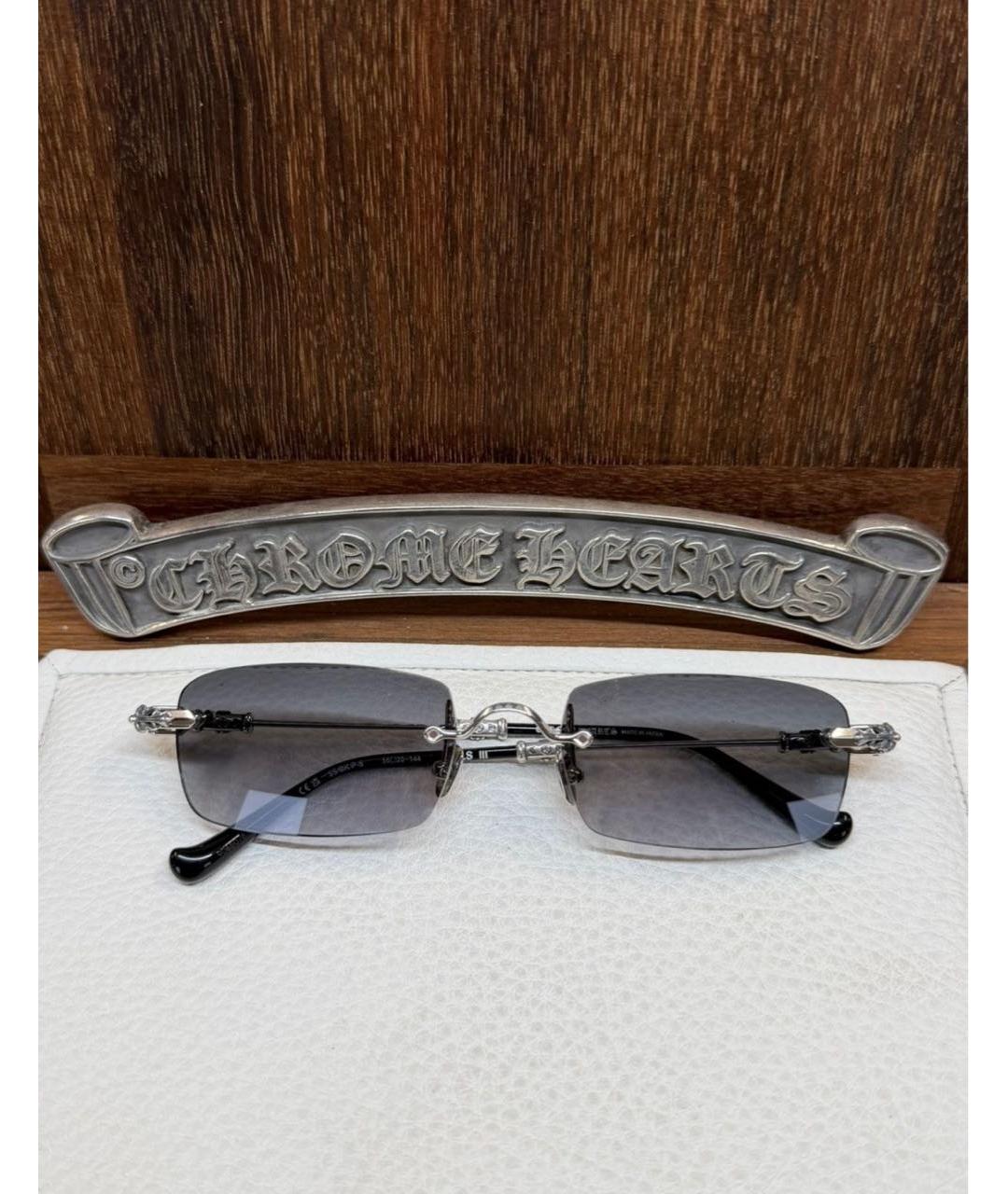 CHROME HEARTS Черные солнцезащитные очки, фото 6