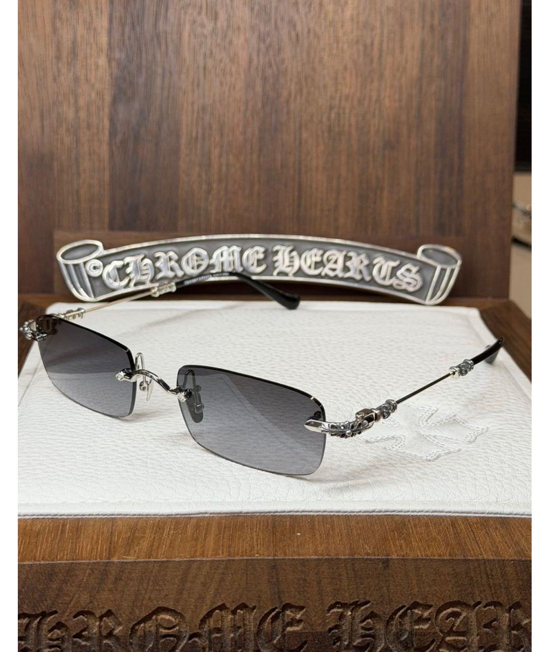 CHROME HEARTS Черные солнцезащитные очки, фото 3