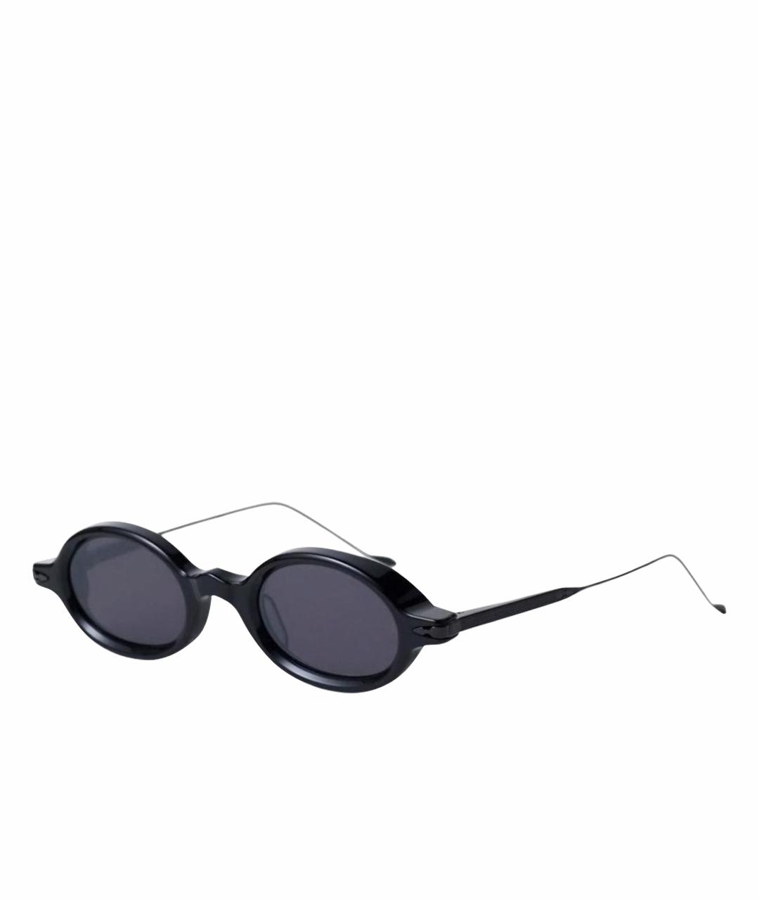 CHROME HEARTS Черные металлические солнцезащитные очки, фото 1