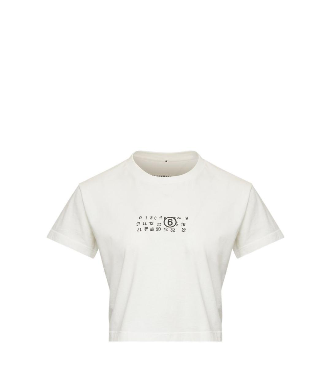 MM6 MAISON MARGIELA Хлопковая футболка, фото 1