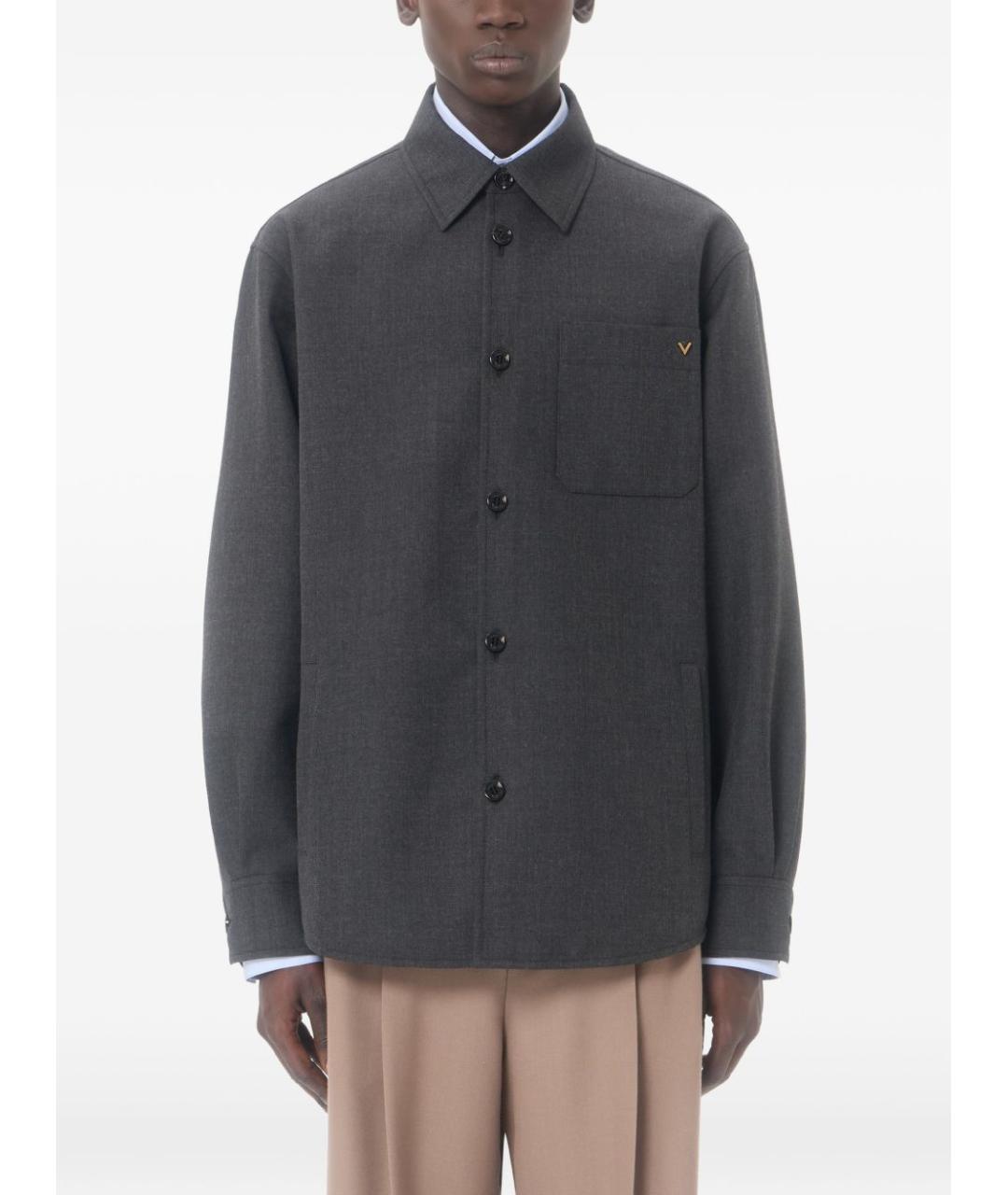 VALENTINO Серая куртка, фото 6