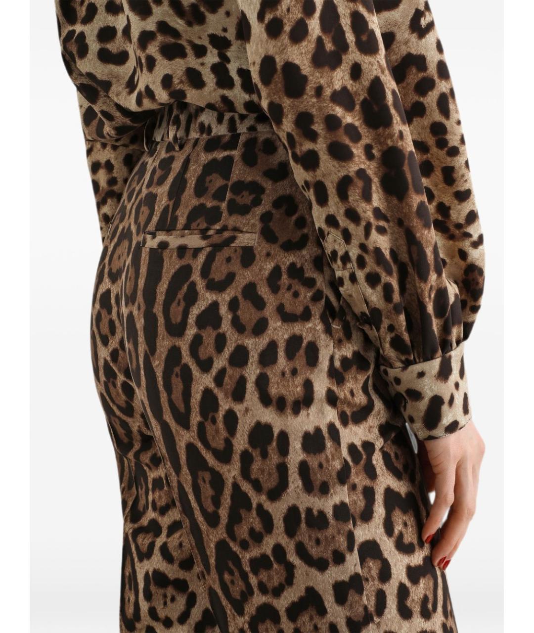 DOLCE&GABBANA Мульти брюки широкие, фото 3